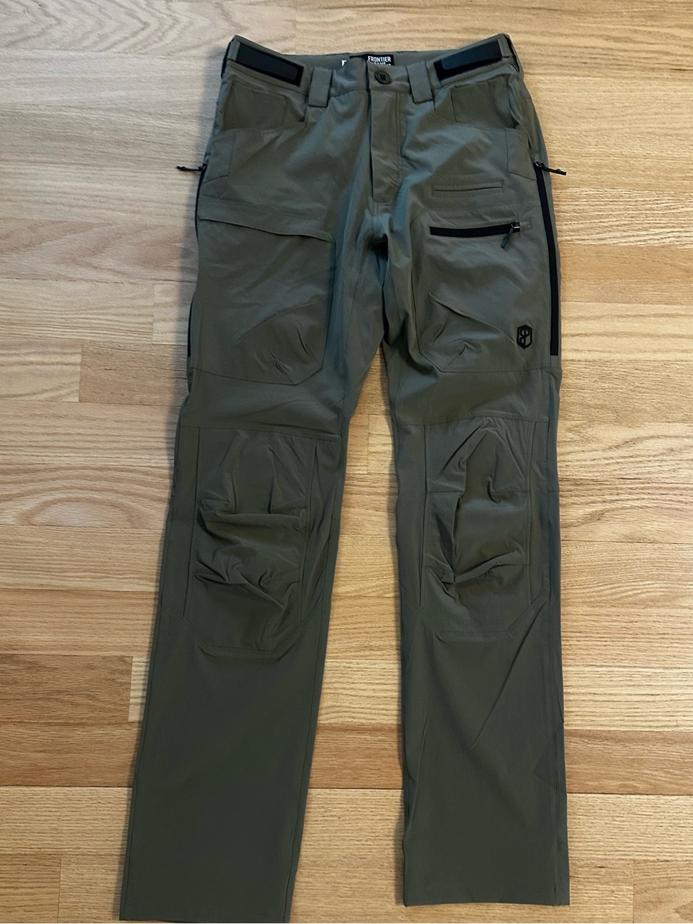 Men's Frontier Tactical Cargo Pants in Olive Green